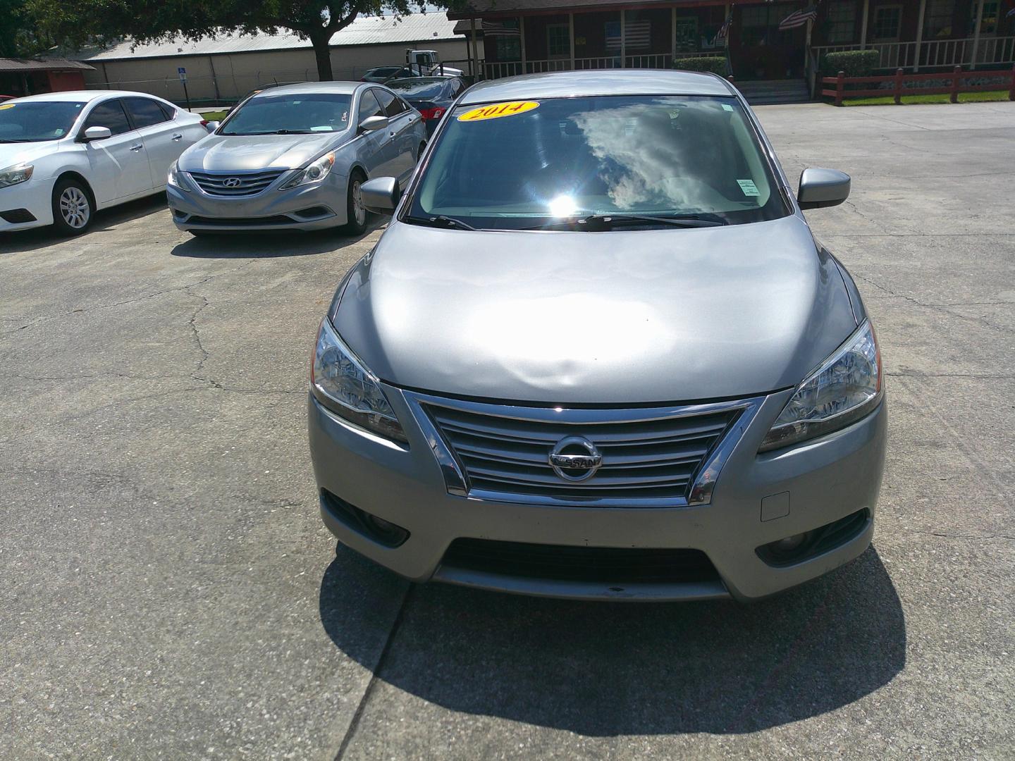 2014 GRY NISSAN SENTRA (3N1AB7AP6EL) , located at 10405 Abercorn Street, Savannah, GA, 31419, (912) 921-8965, 31.988262, -81.131760 - Photo#0