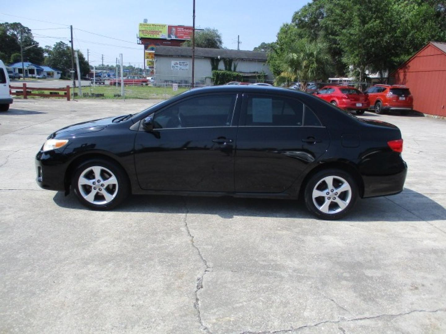 2012 BLACK TOYOTA COROLLA (2T1BU4EE3CC) , located at 1200 Cassat Avenue, Jacksonville, FL, 32205, (904) 695-1885, 30.302404, -81.731033 - Photo#1