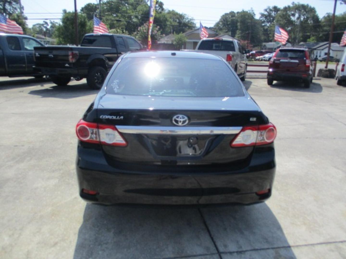 2012 BLACK TOYOTA COROLLA (2T1BU4EE3CC) , located at 1200 Cassat Avenue, Jacksonville, FL, 32205, (904) 695-1885, 30.302404, -81.731033 - Photo#3