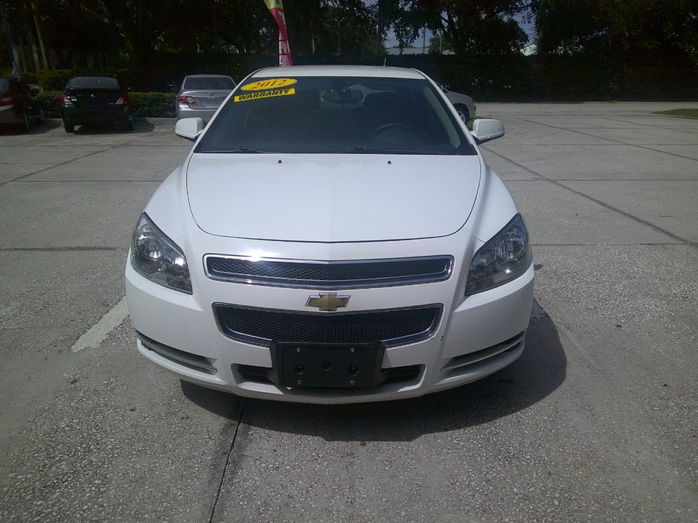 2012 WHITE CHEVROLET MALIBU (1G1ZC5E01CF) , located at 390 Hansen Avenue, Orange Park, FL, 32065, (904) 276-7933, 30.130497, -81.787529 - Photo#0