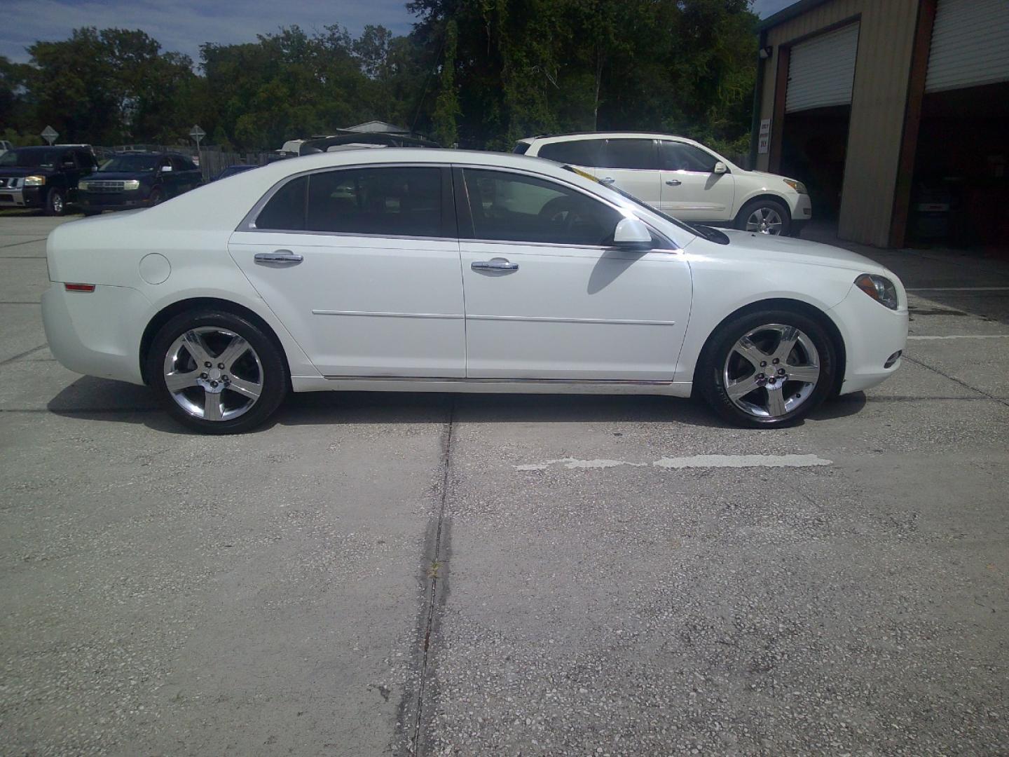 2012 WHITE CHEVROLET MALIBU (1G1ZC5E01CF) , located at 390 Hansen Avenue, Orange Park, FL, 32065, (904) 276-7933, 30.130497, -81.787529 - Photo#2