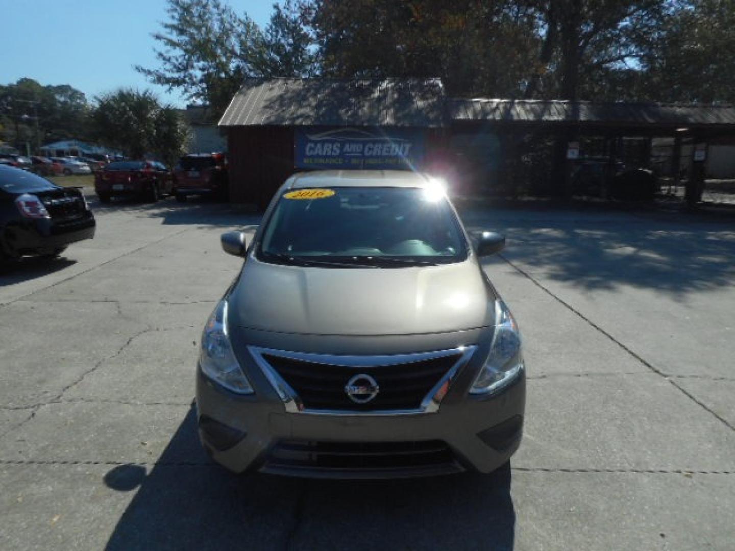 2016 GRY NISSAN VERSA S; SL; SV (3N1CN7AP2GL) , located at 10405 Abercorn Street, Savannah, GA, 31419, (912) 921-8965, 31.988262, -81.131760 - Photo#0