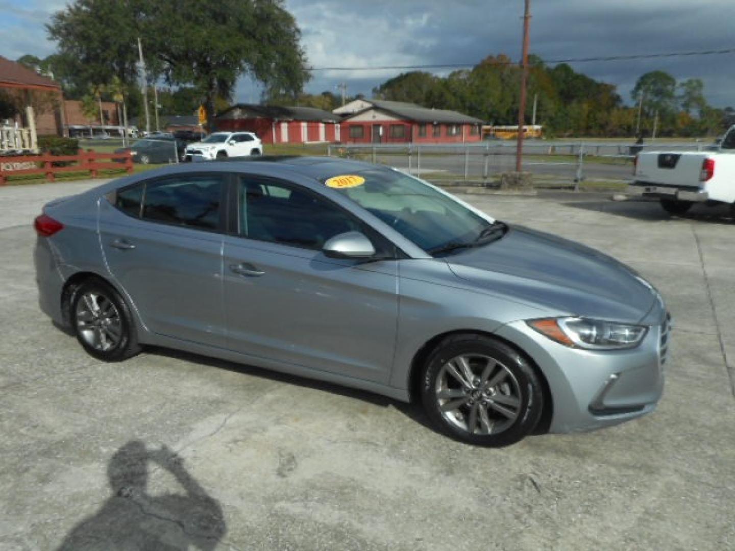 2017 GRAY HYUNDAI ELANTRA LIMITED; SE (5NPD84LF6HH) , located at 390 Hansen Avenue, Orange Park, FL, 32065, (904) 276-7933, 30.130497, -81.787529 - Photo#2