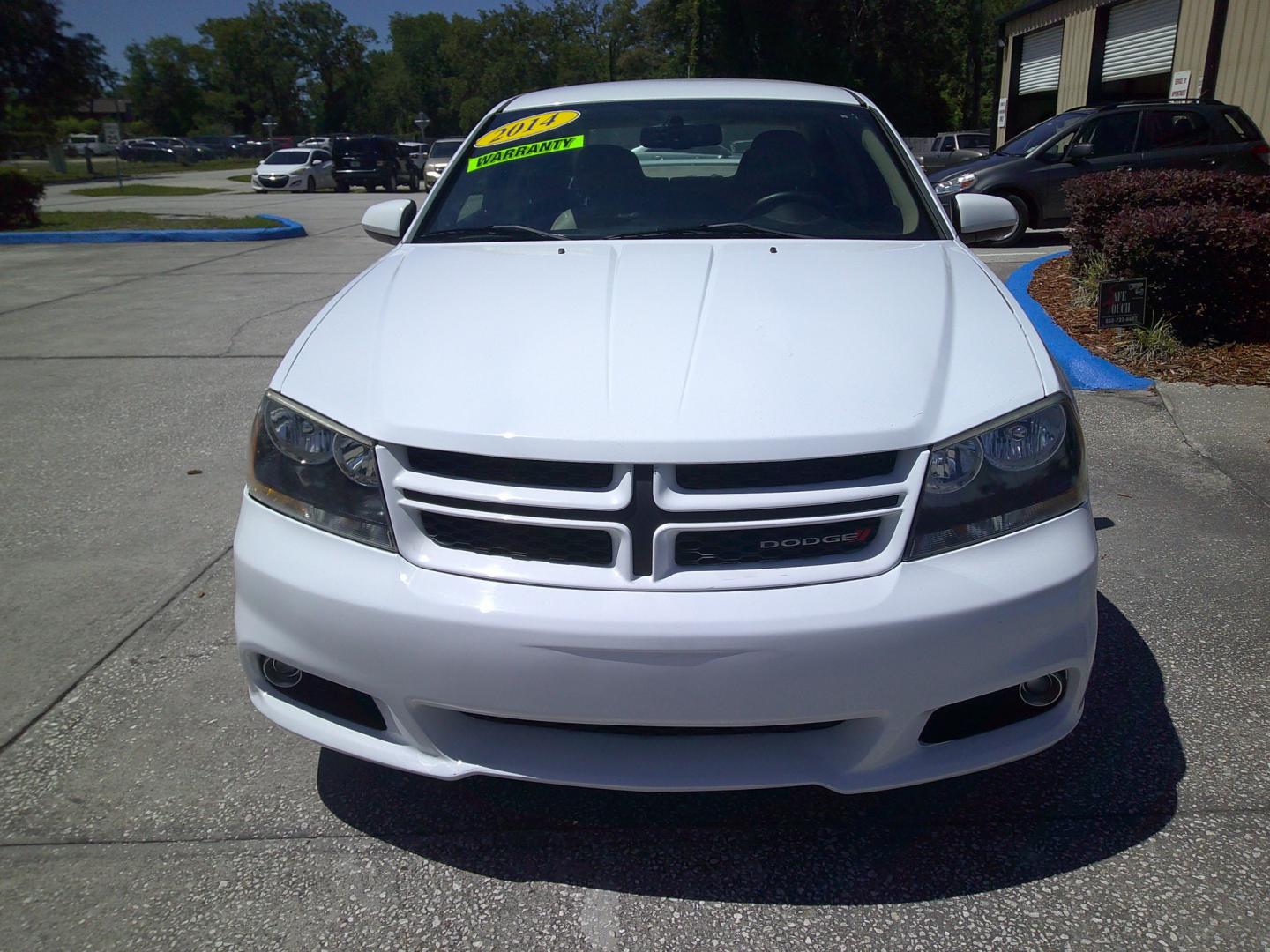 2014 WHITE DODGE AVENGER SXT (1C3CDZCB7EN) , located at 10405 Abercorn Street, Savannah, GA, 31419, (912) 921-8965, 31.988262, -81.131760 - Photo#0