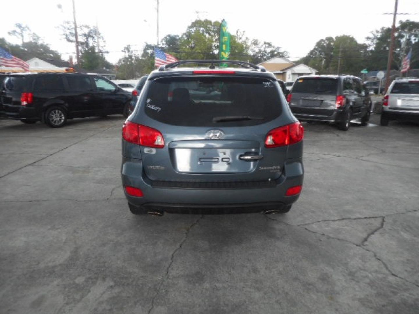 2008 BLUE HYUNDAI SANTA FE LIMITED; SE (5NMSH13E18H) , located at 1200 Cassat Avenue, Jacksonville, FL, 32205, (904) 695-1885, 30.302404, -81.731033 - Photo#3