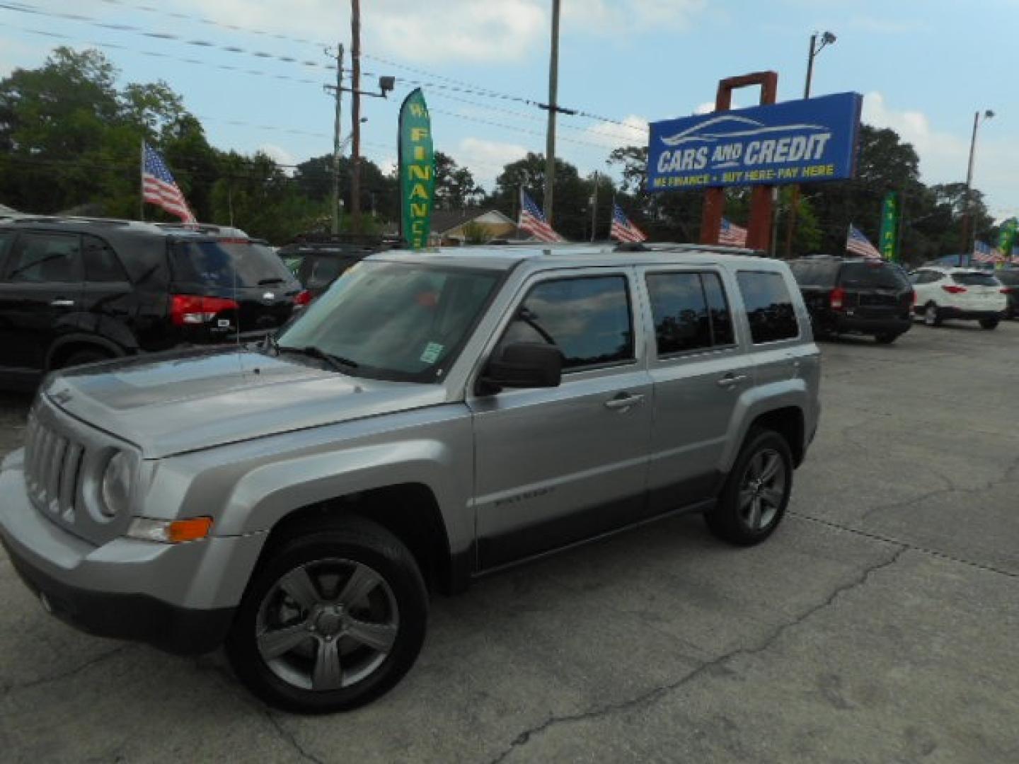 2016 SILVER JEEP PATRIOT (1C4NJPBA4GD) , located at 1200 Cassat Avenue, Jacksonville, FL, 32205, (904) 695-1885, 30.302404, -81.731033 - Photo#1