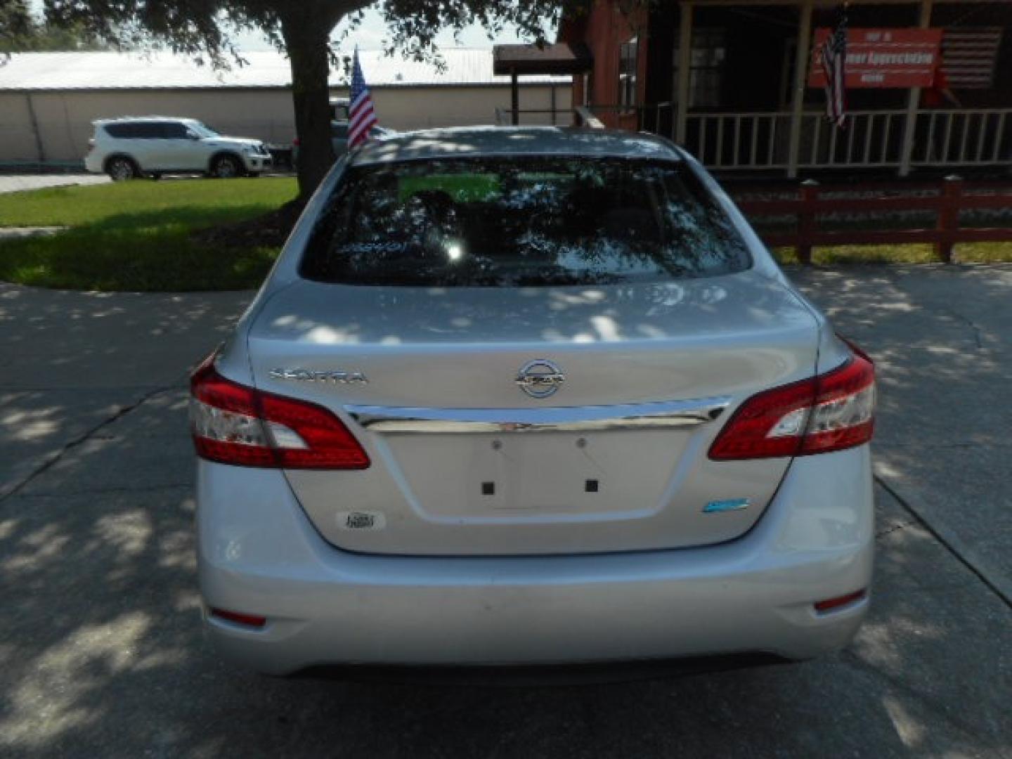 2014 SILVER NISSAN SENTRA (3N1AB7AP3EY) , located at 10405 Abercorn Street, Savannah, GA, 31419, (912) 921-8965, 31.988262, -81.131760 - Photo#5