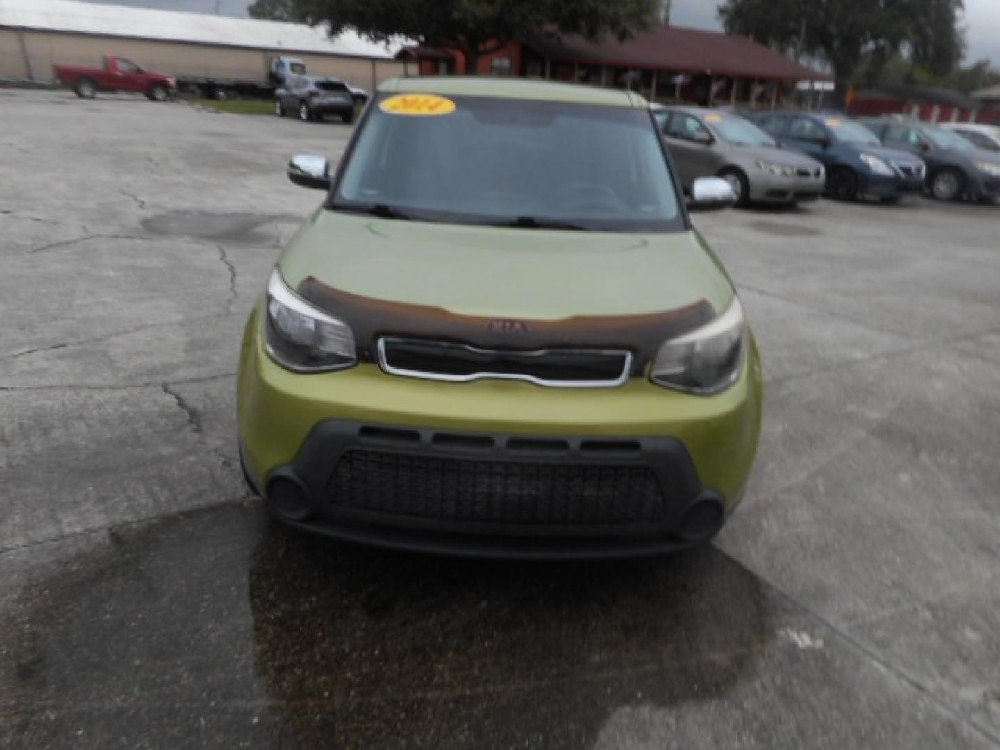 2014 GRN KIA SOUL + (PLUS) (KNDJP3A5XE7) , located at 1200 Cassat Avenue, Jacksonville, FL, 32205, (904) 695-1885, 30.302404, -81.731033 - Photo#0