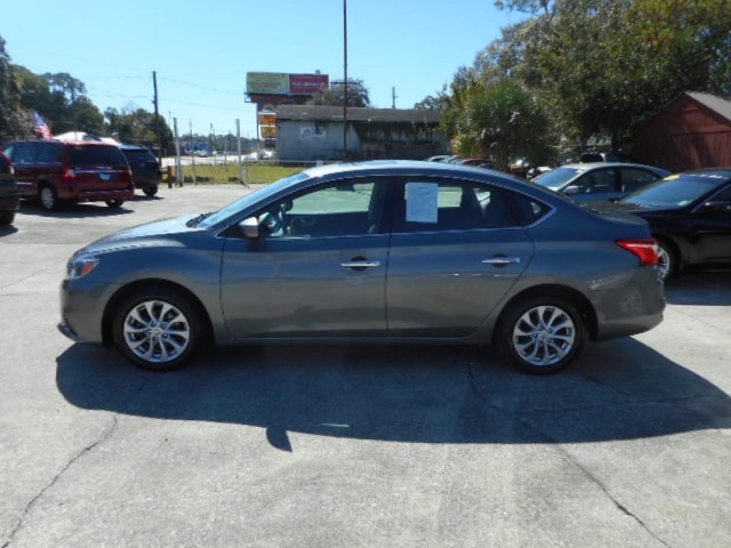 2017 GRAY NISSAN SENTRA SR; S; SL; SV (3N1AB7AP4HY) , located at 1200 Cassat Avenue, Jacksonville, FL, 32205, (904) 695-1885, 30.302404, -81.731033 - Photo#1