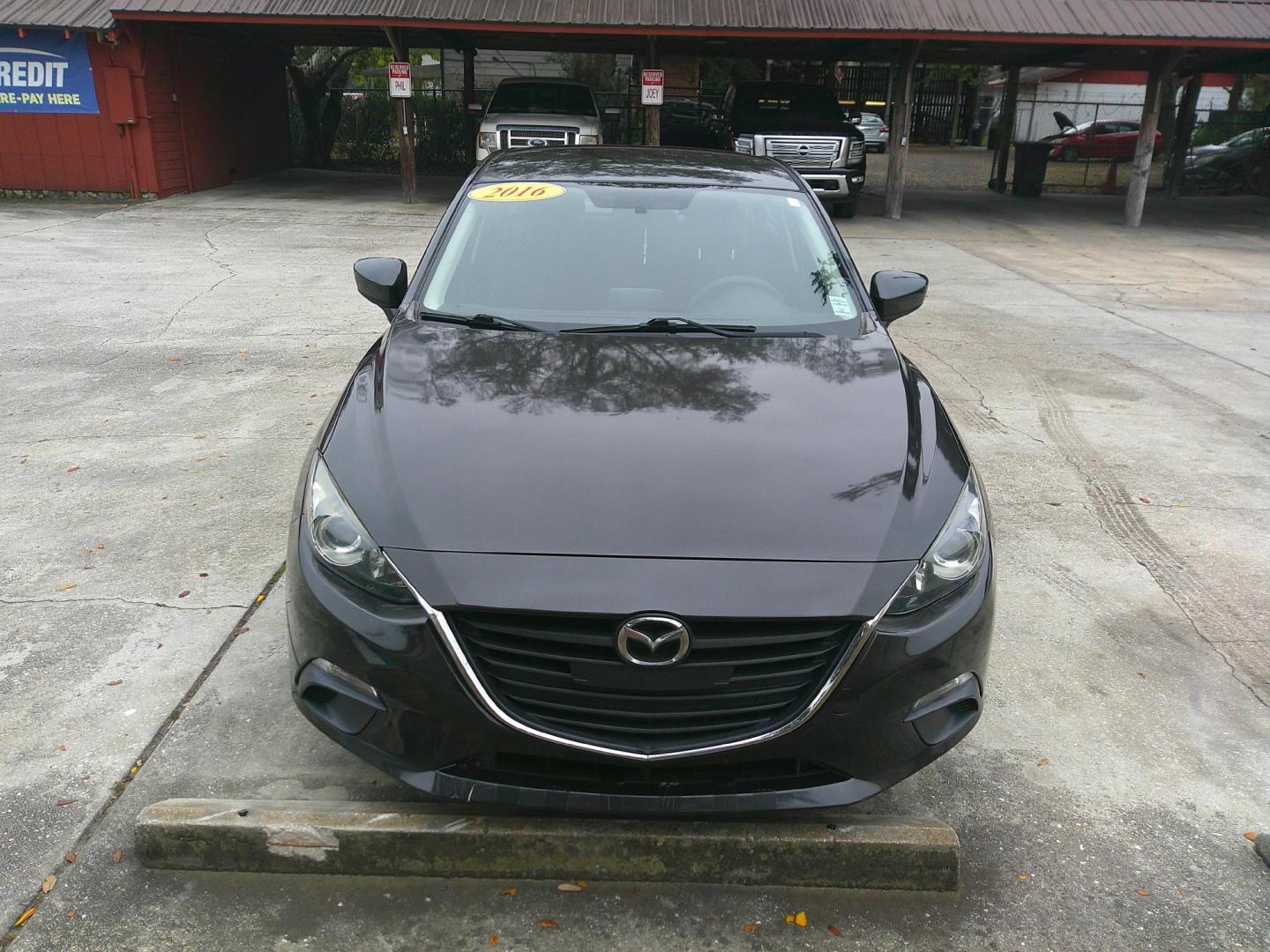 2016 GRAY MAZDA MAZDA3 I SV (3MZBM1T70GM) , located at 1200 Cassat Avenue, Jacksonville, FL, 32205, (904) 695-1885, 30.302404, -81.731033 - Photo#0