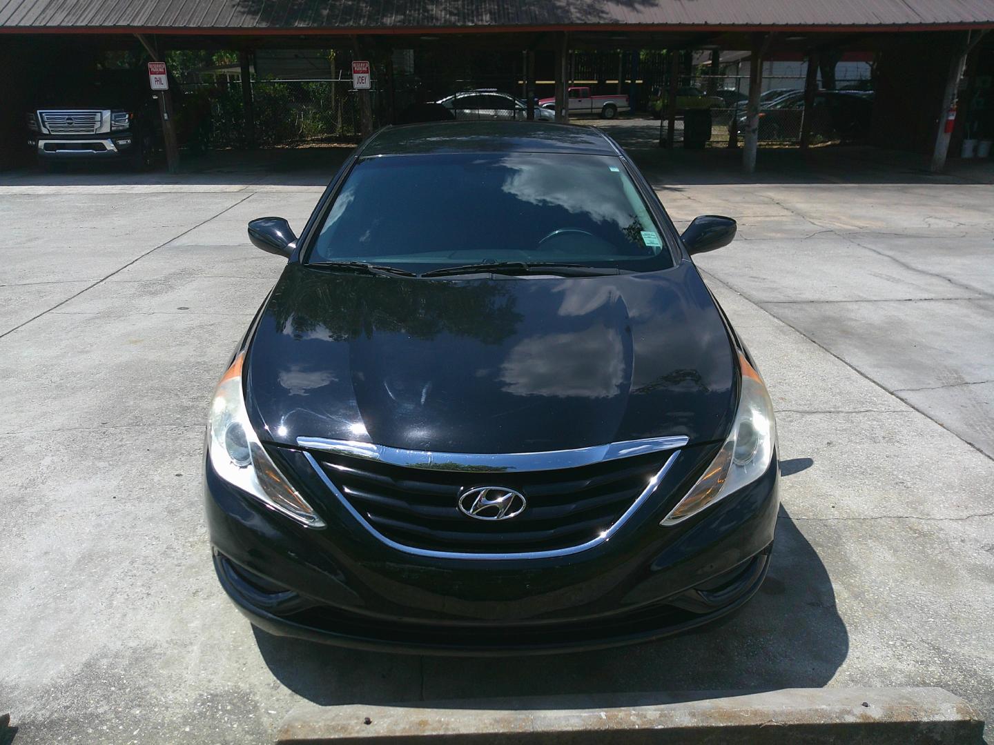 2012 BLACK HYUNDAI SONATA GLS (5NPEB4ACXCH) , located at 390 Hansen Avenue, Orange Park, FL, 32065, (904) 276-7933, 30.130497, -81.787529 - Photo#0