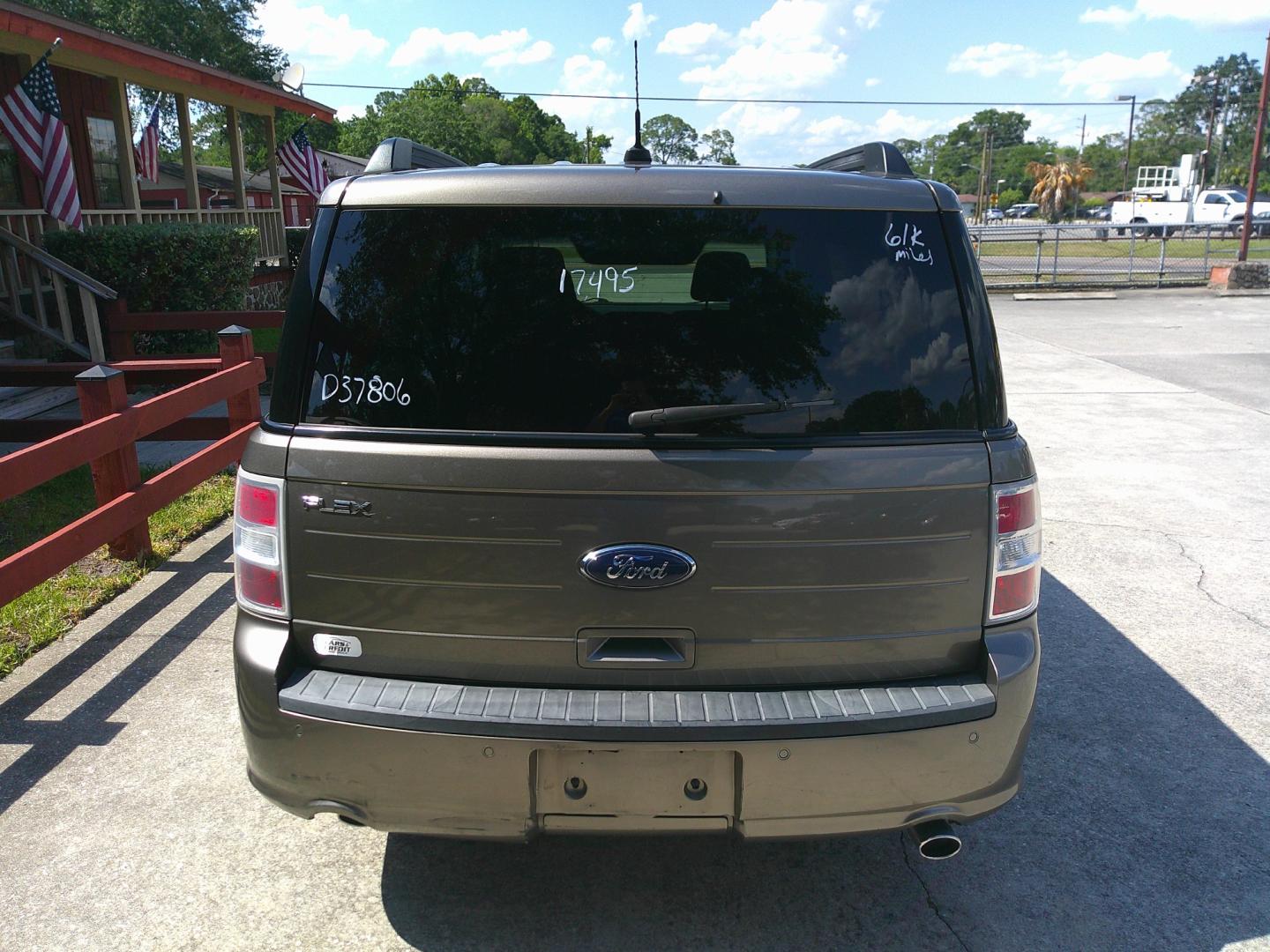 2014 GOLD FORD FLEX SE (2FMGK5B83EB) , located at 10405 Abercorn Street, Savannah, GA, 31419, (912) 921-8965, 31.988262, -81.131760 - Photo#7