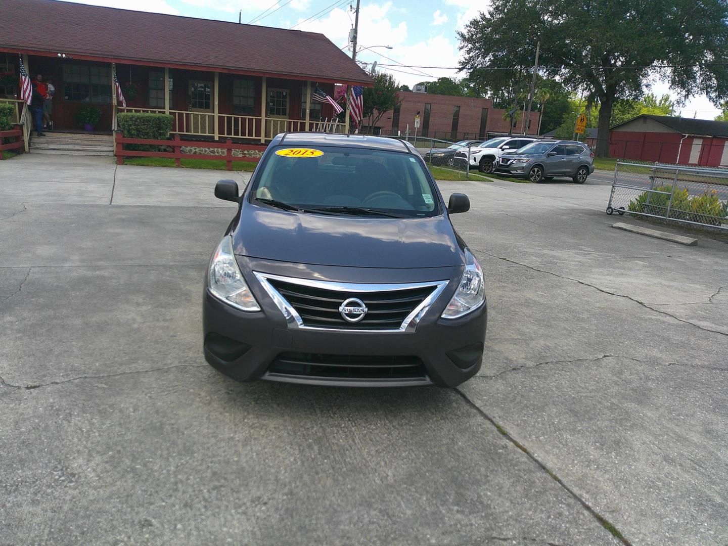 2015 GRAY NISSAN VERSA S; SL; SV (3N1CN7APXFL) , located at 10405 Abercorn Street, Savannah, GA, 31419, (912) 921-8965, 31.988262, -81.131760 - Photo#0