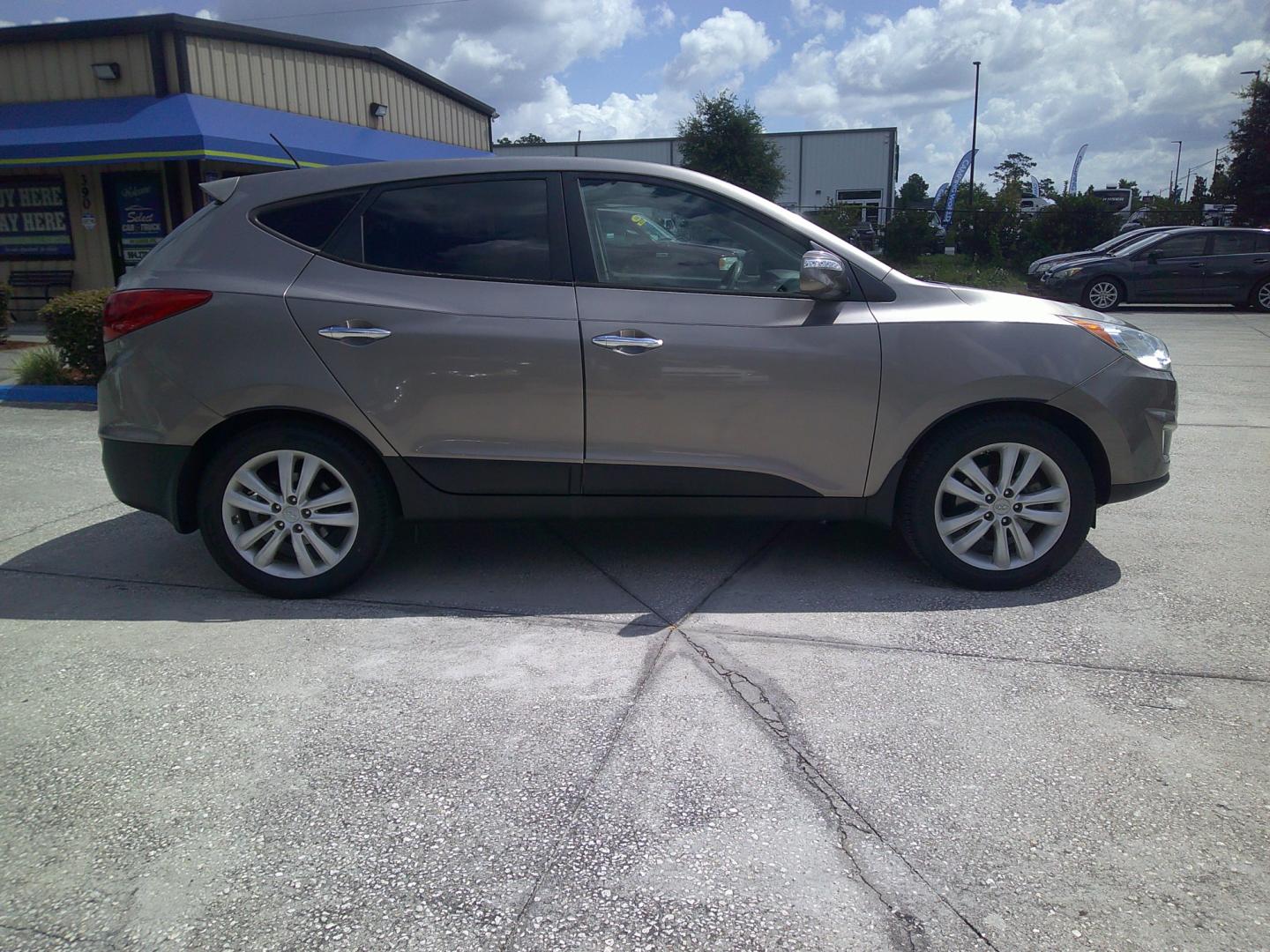 2012 GOLD HYUNDAI TUCSON GLS; LIMITED (KM8JUCAC1CU) , located at 390 Hansen Avenue, Orange Park, FL, 32065, (904) 276-7933, 30.130497, -81.787529 - Photo#2