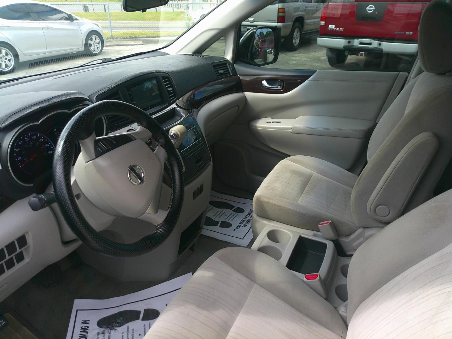 2011 GRAY NISSAN QUEST S; SL; LE; SV (JN8AE2KP4B9) , located at 10405 Abercorn Street, Savannah, GA, 31419, (912) 921-8965, 31.988262, -81.131760 - Photo#2