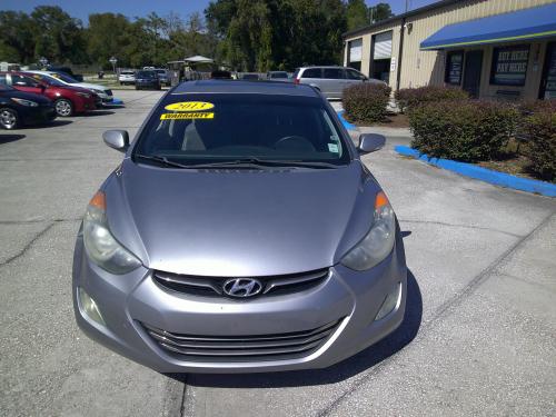 2013 HYUNDAI ELANTRA GLS; LIMITED 4 DOOR SEDAN