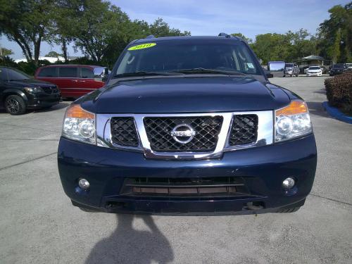 2010 NISSAN ARMADA SE; PLATINUM; 4 DOOR WAGON