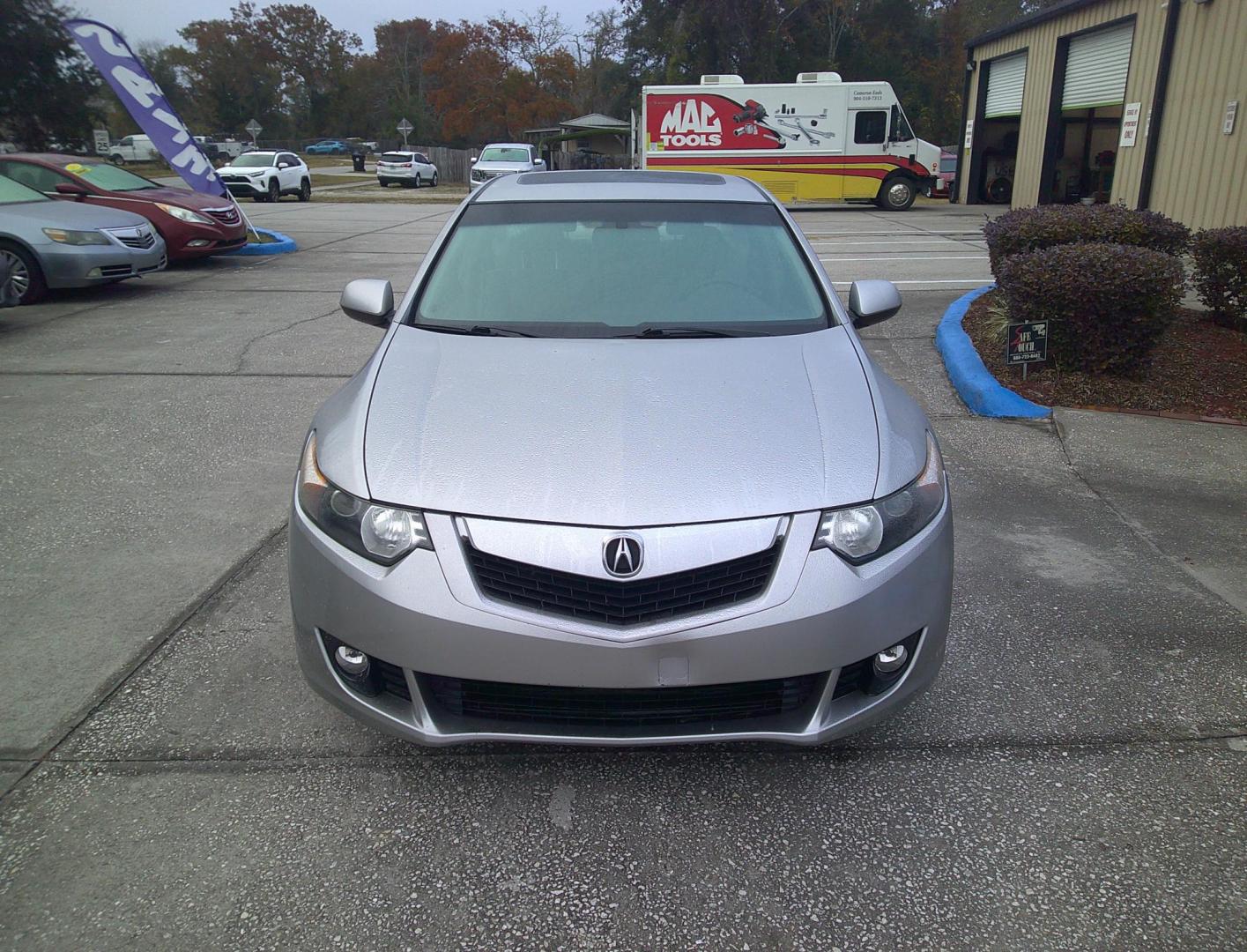 2010 SILVER ACURA TSX BASE (JH4CU2F65AC) , located at 390 Hansen Avenue, Orange Park, FL, 32065, (904) 276-7933, 30.130497, -81.787529 - Photo#0