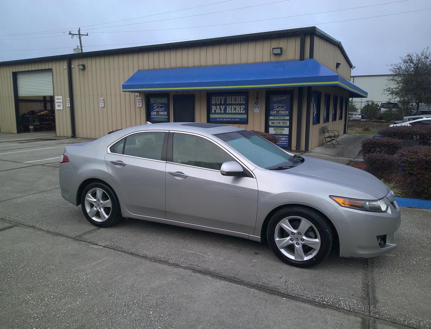 2010 SILVER ACURA TSX BASE (JH4CU2F65AC) , located at 390 Hansen Avenue, Orange Park, FL, 32065, (904) 276-7933, 30.130497, -81.787529 - Photo#1