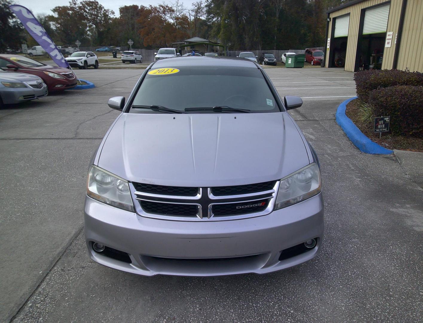 2013 GRAY DODGE AVENGER SXT (1C3CDZCB1DN) , located at 390 Hansen Avenue, Orange Park, FL, 32065, (904) 276-7933, 30.130497, -81.787529 - Photo#0