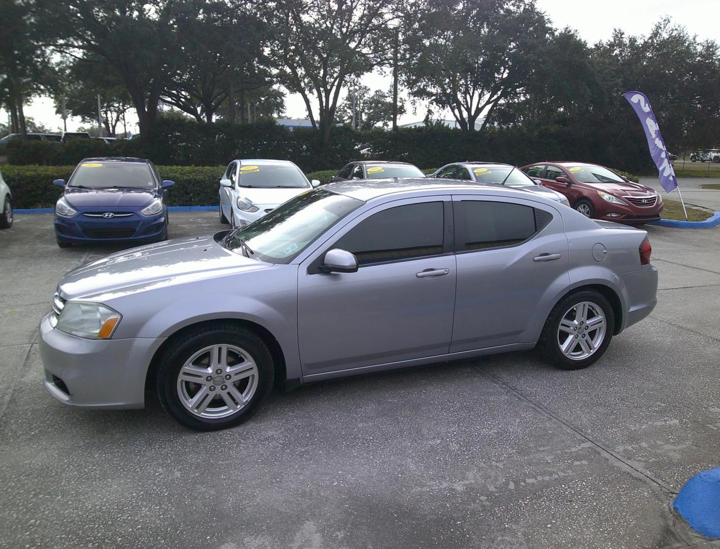 2013 GRAY DODGE AVENGER SXT (1C3CDZCB1DN) , located at 390 Hansen Avenue, Orange Park, FL, 32065, (904) 276-7933, 30.130497, -81.787529 - Photo#2