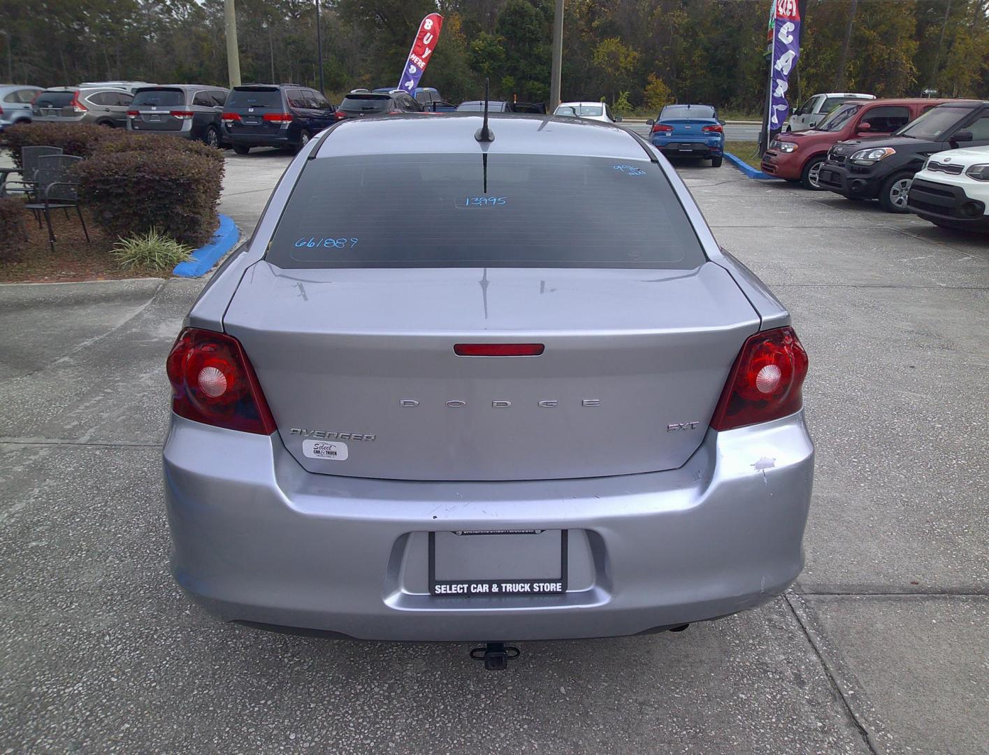 2013 GRAY DODGE AVENGER SXT (1C3CDZCB1DN) , located at 390 Hansen Avenue, Orange Park, FL, 32065, (904) 276-7933, 30.130497, -81.787529 - Photo#5