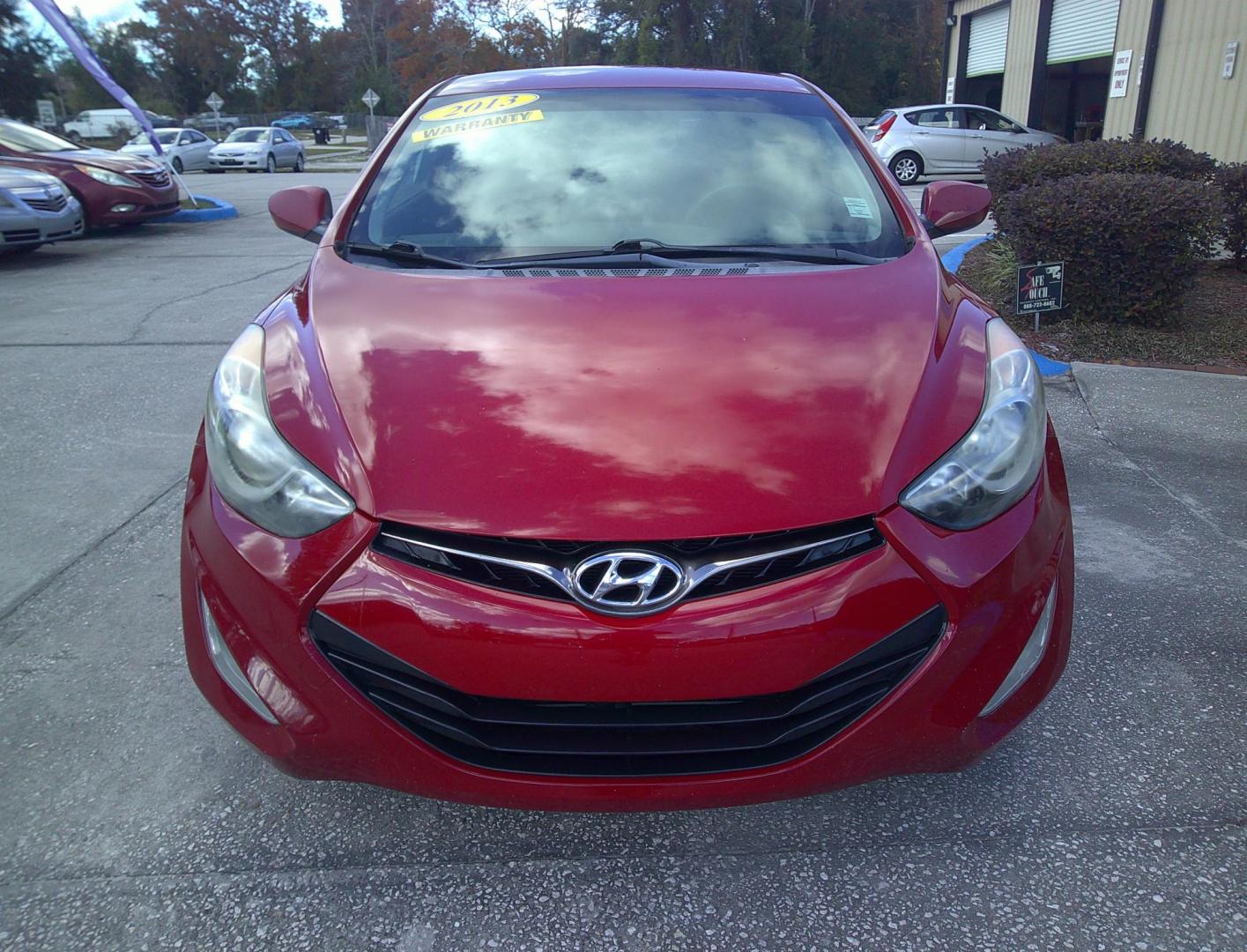 2013 RED HYUNDAI ELANTRA COUPE GS; SE (KMHDH6AE1DU) , located at 390 Hansen Avenue, Orange Park, FL, 32065, (904) 276-7933, 30.130497, -81.787529 - Photo#0