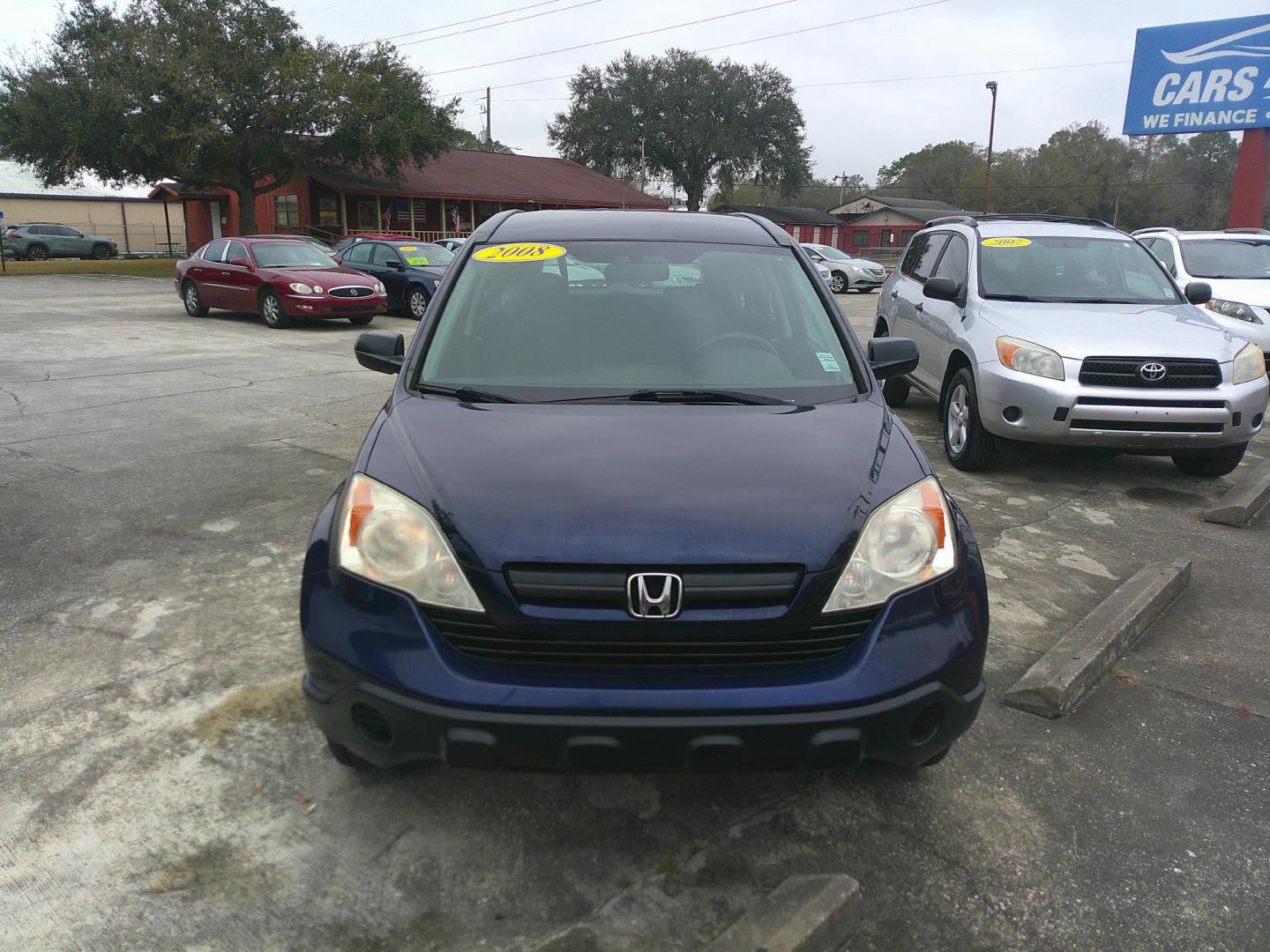 2008 BLUE HONDA CR-V LX (5J6RE48338L) , located at 1200 Cassat Avenue, Jacksonville, FL, 32205, (904) 695-1885, 30.302404, -81.731033 - Photo#0