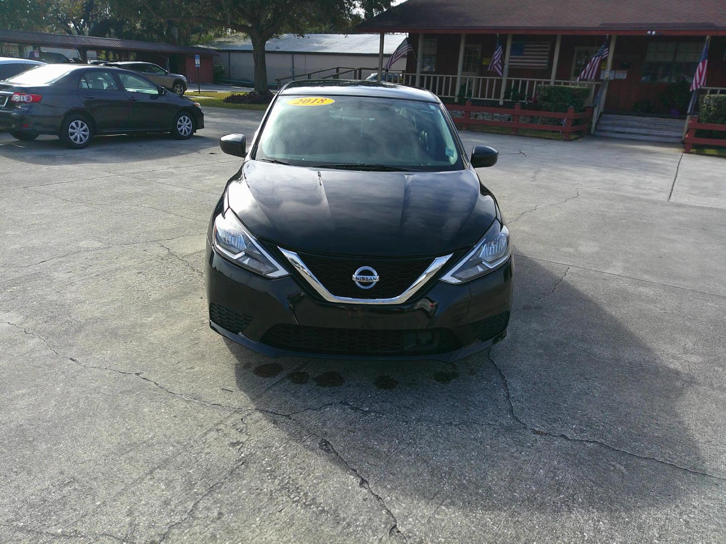 2018 BLACK NISSAN SENTRA SR; S; SL; SV (3N1AB7AP2JY) , located at 10405 Abercorn Street, Savannah, GA, 31419, (912) 921-8965, 31.988262, -81.131760 - Photo#0