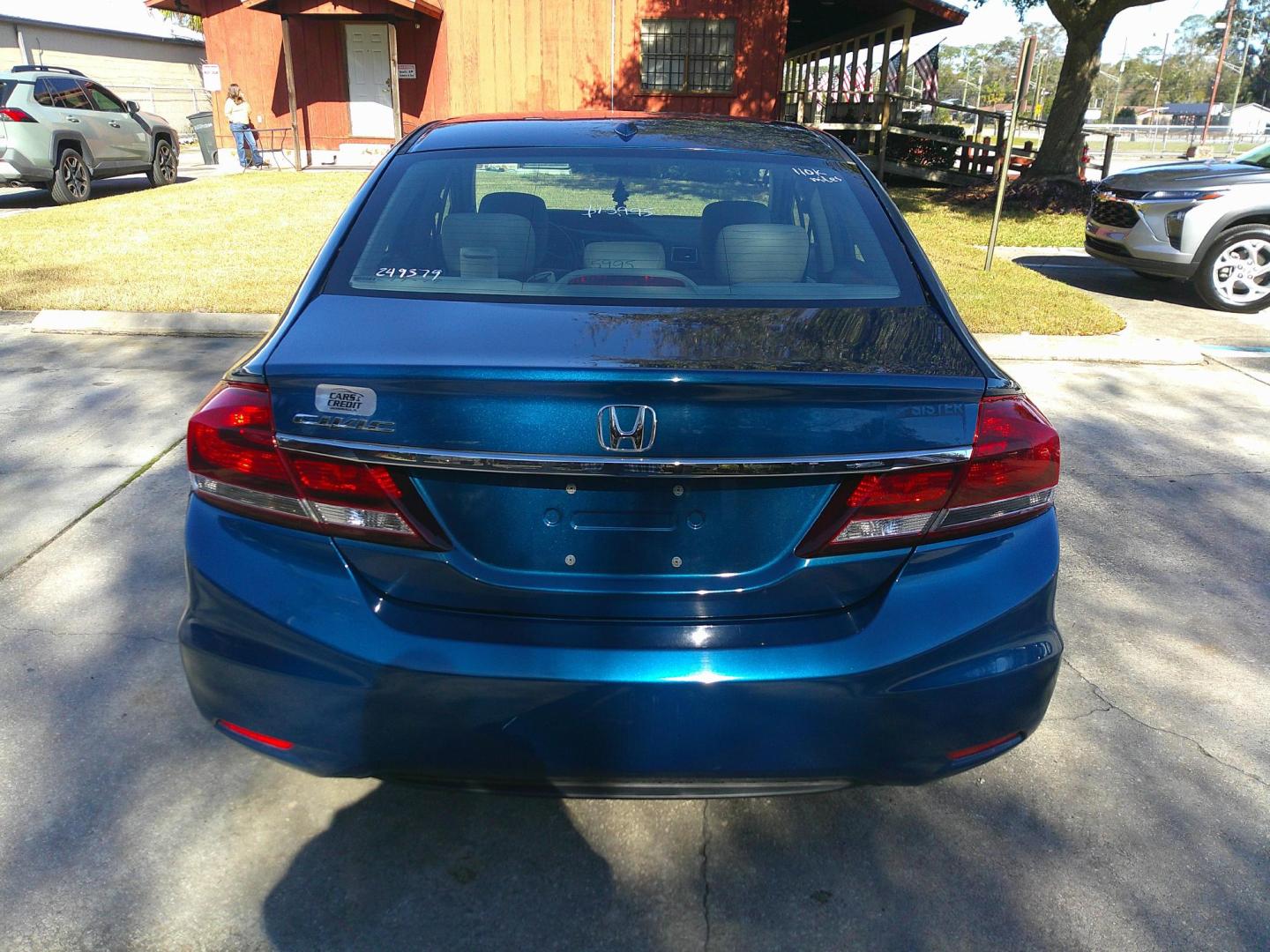 2013 BLUE HONDA CIVIC EX-L (19XFB2F97DE) , located at 10405 Abercorn Street, Savannah, GA, 31419, (912) 921-8965, 31.988262, -81.131760 - Photo#4