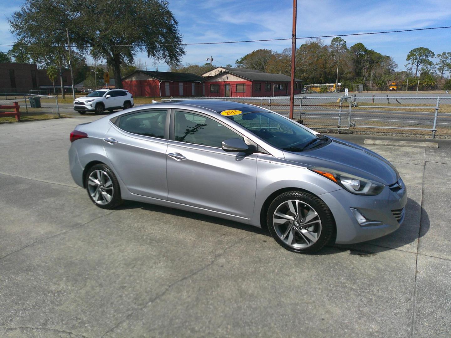 2015 GRAY HYUNDAI ELANTRA GLS; LIMITED (5NPDH4AE0FH) , located at 10405 Abercorn Street, Savannah, GA, 31419, (912) 921-8965, 31.988262, -81.131760 - Photo#1