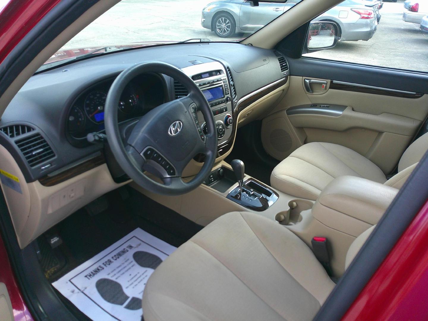 2011 RED HYUNDAI SANTA FE LIMITED; SE (5XYZG3AB1BG) , located at 1200 Cassat Avenue, Jacksonville, FL, 32205, (904) 695-1885, 30.302404, -81.731033 - Photo#3