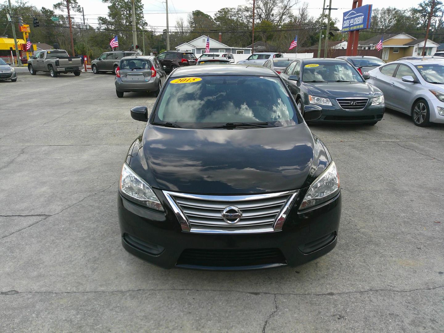 2015 BLACK NISSAN SENTRA SR; S; SL; SV (3N1AB7AP9FY) , located at 1200 Cassat Avenue, Jacksonville, FL, 32205, (904) 695-1885, 30.302404, -81.731033 - Photo#0