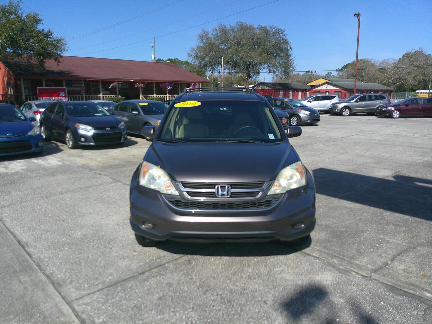 2010 BROWN HONDA CR-V EX-L (5J6RE3H72AL) , located at 1200 Cassat Avenue, Jacksonville, FL, 32205, (904) 695-1885, 30.302404, -81.731033 - Photo#0